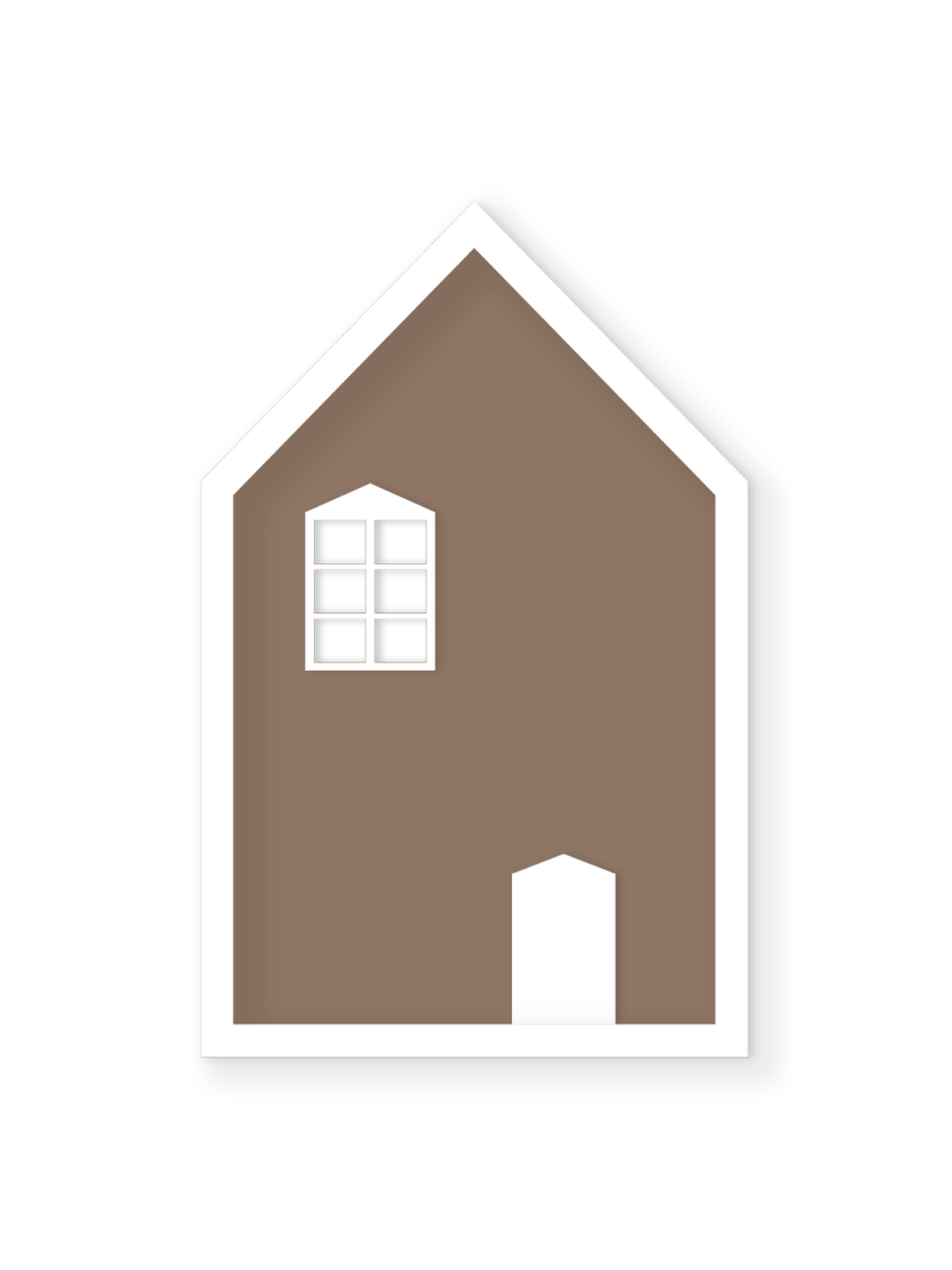 Haus-Wandregal – Kinderzimmerdeko