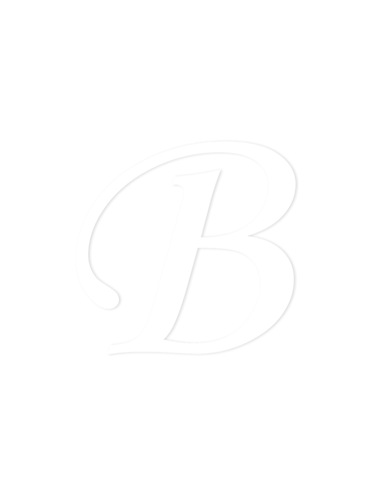 Wooden Letter B – Nursery Wall Letter