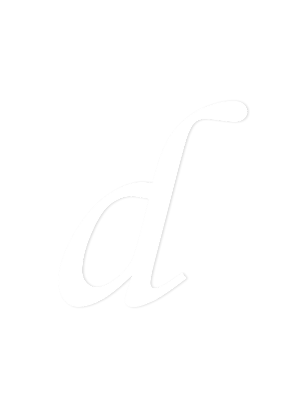 Wooden Letter d – Nursery Wall Letter