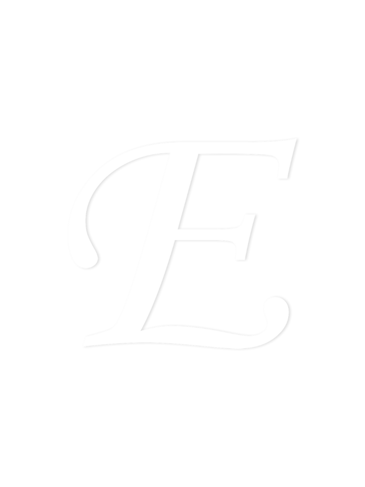 Wooden Letter E – Nursery Wall Letter