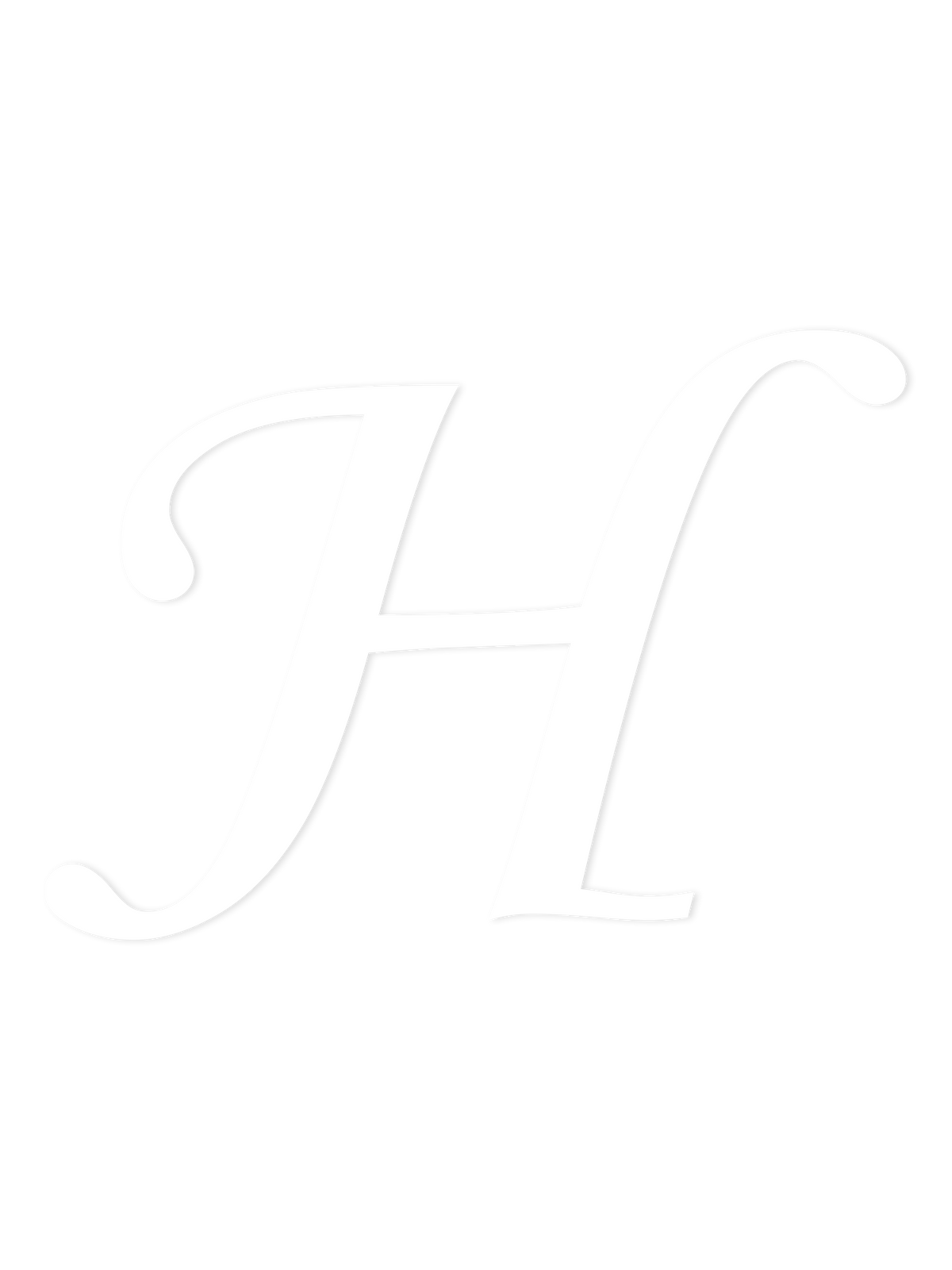 Wooden Letter H – Nursery Wall Letter