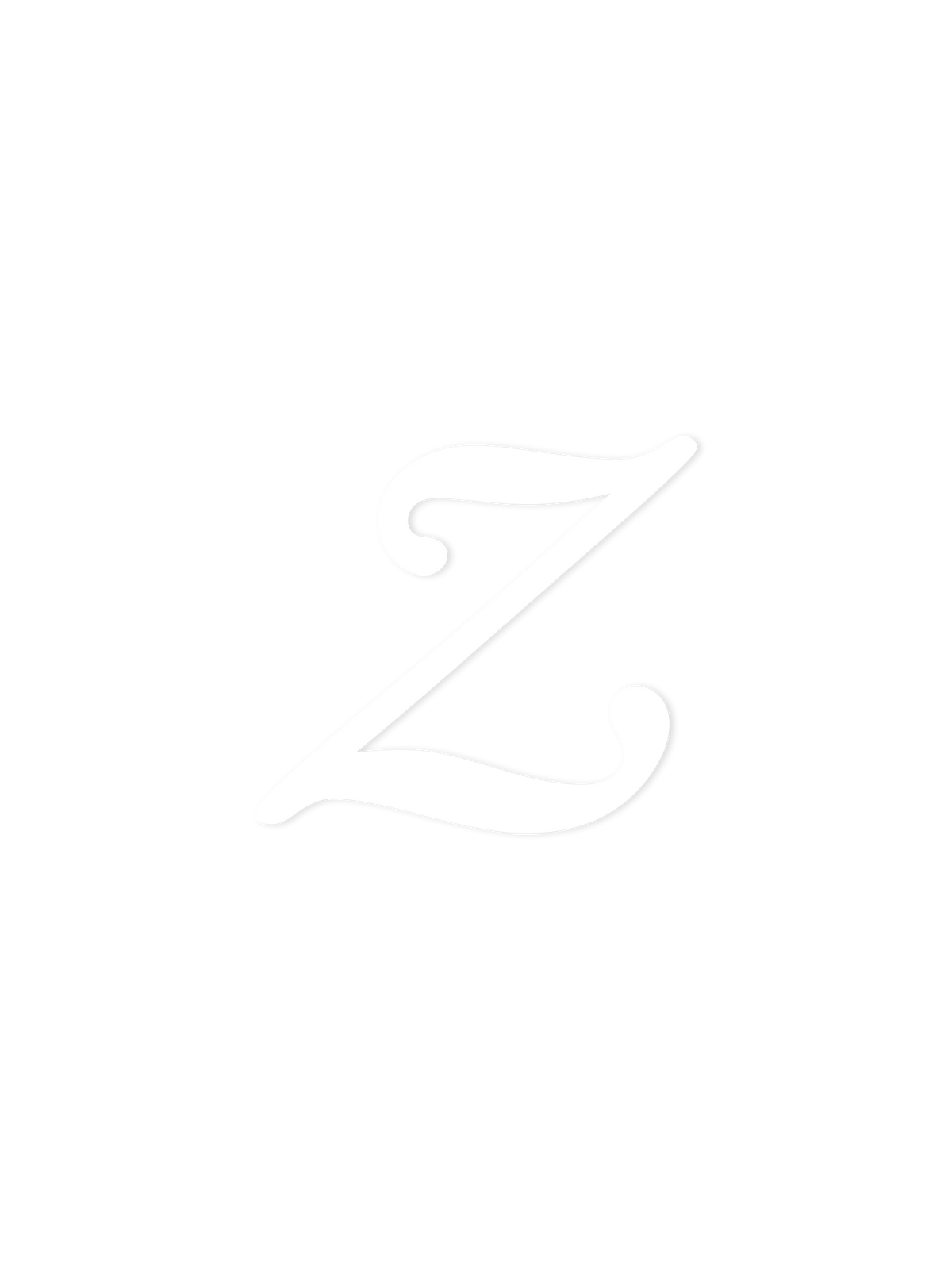 Wooden Letter z – Nursery Wall Letter