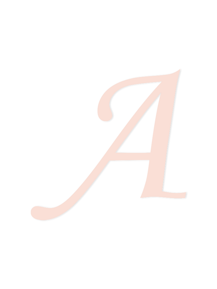 Wooden Letter A – Nursery Wall Letter