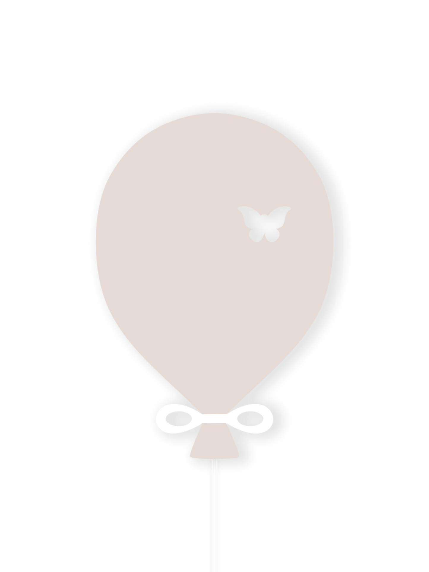 Ballon Minimalistische Kinderzimmer-Wandlampe – Dreamlight Kollektion