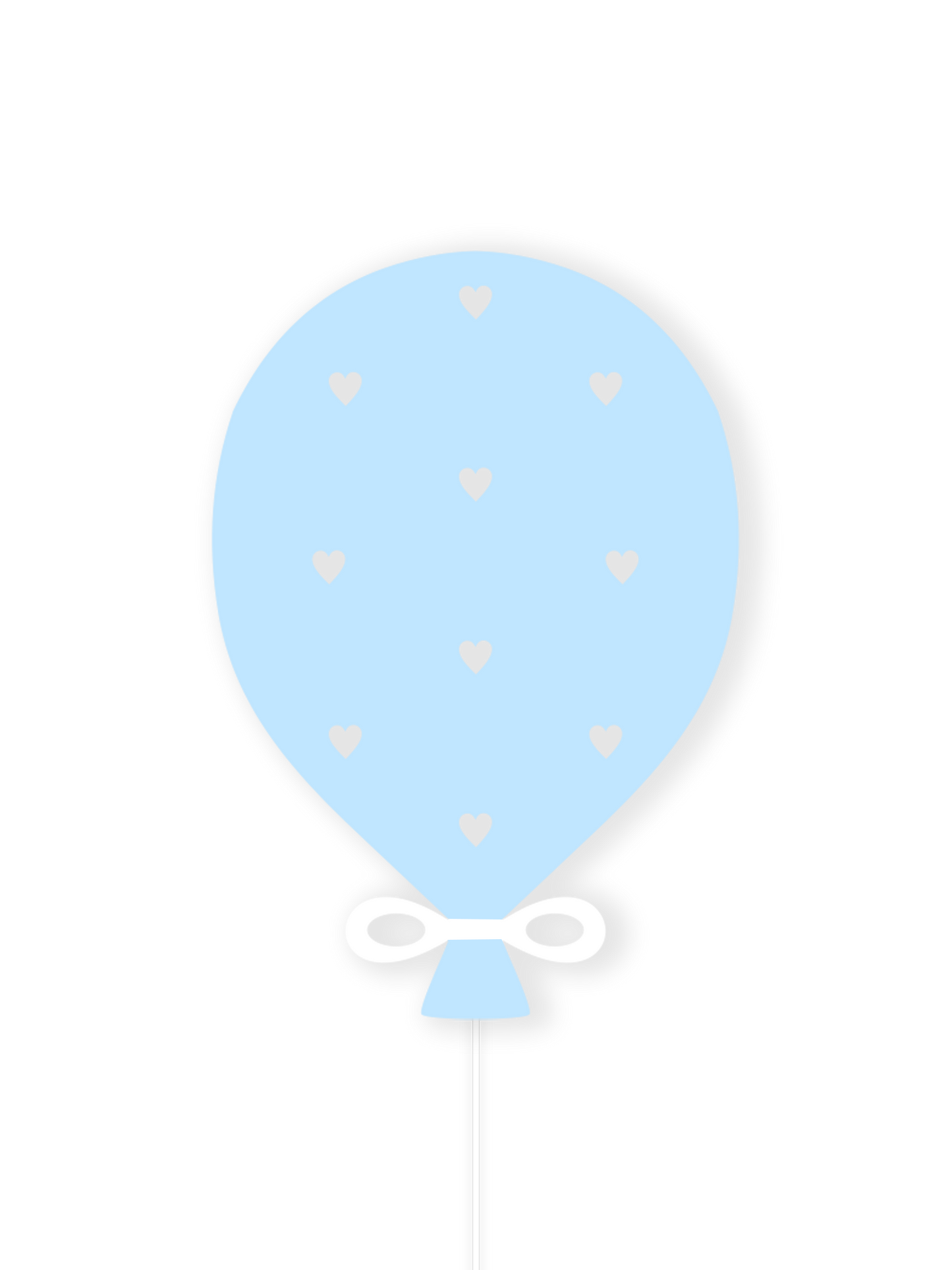 Ballonmuster Kinderzimmer-Wandlampe – Dreamlight Kollektion
