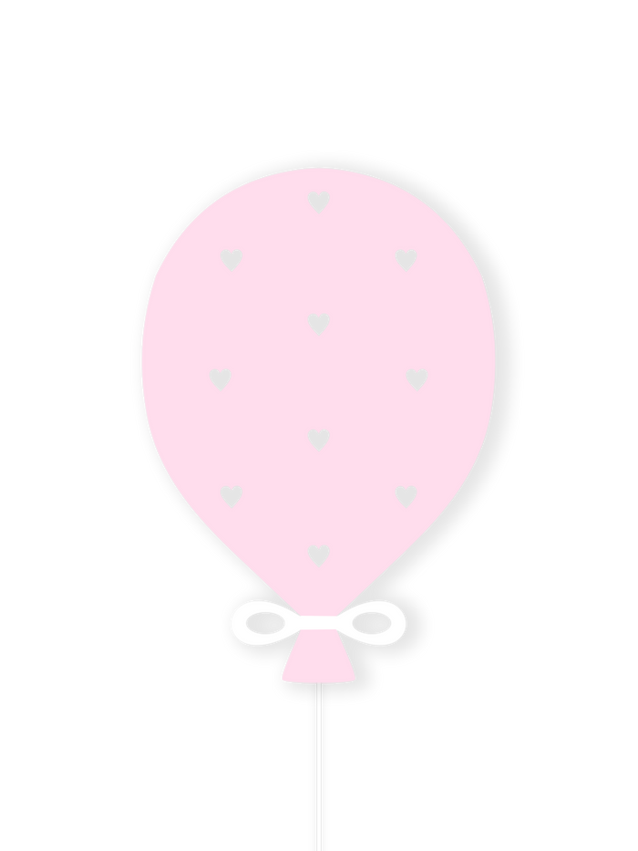 Ballonmuster Kinderzimmer-Wandlampe – Dreamlight Kollektion