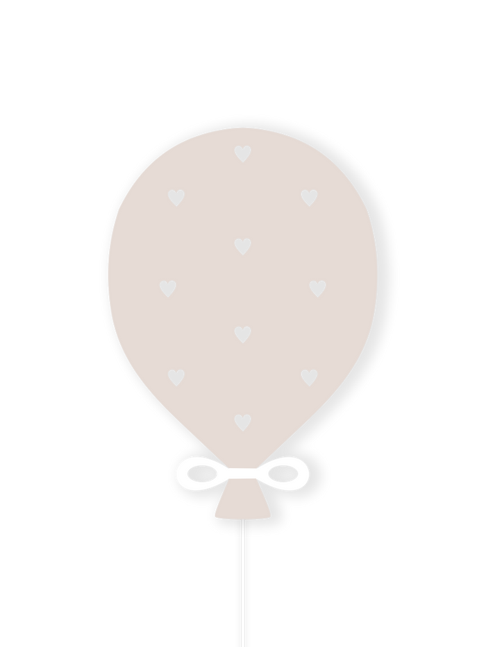 Ballonmuster Kinderzimmer-Wandlampe – Dreamlight Kollektion