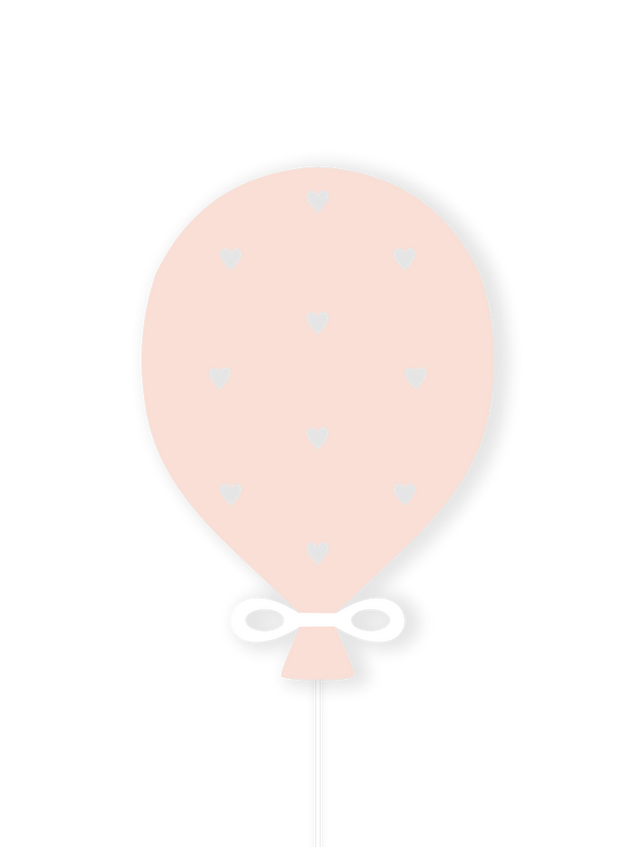 Ballonmuster Kinderzimmer-Wandlampe – Dreamlight Kollektion