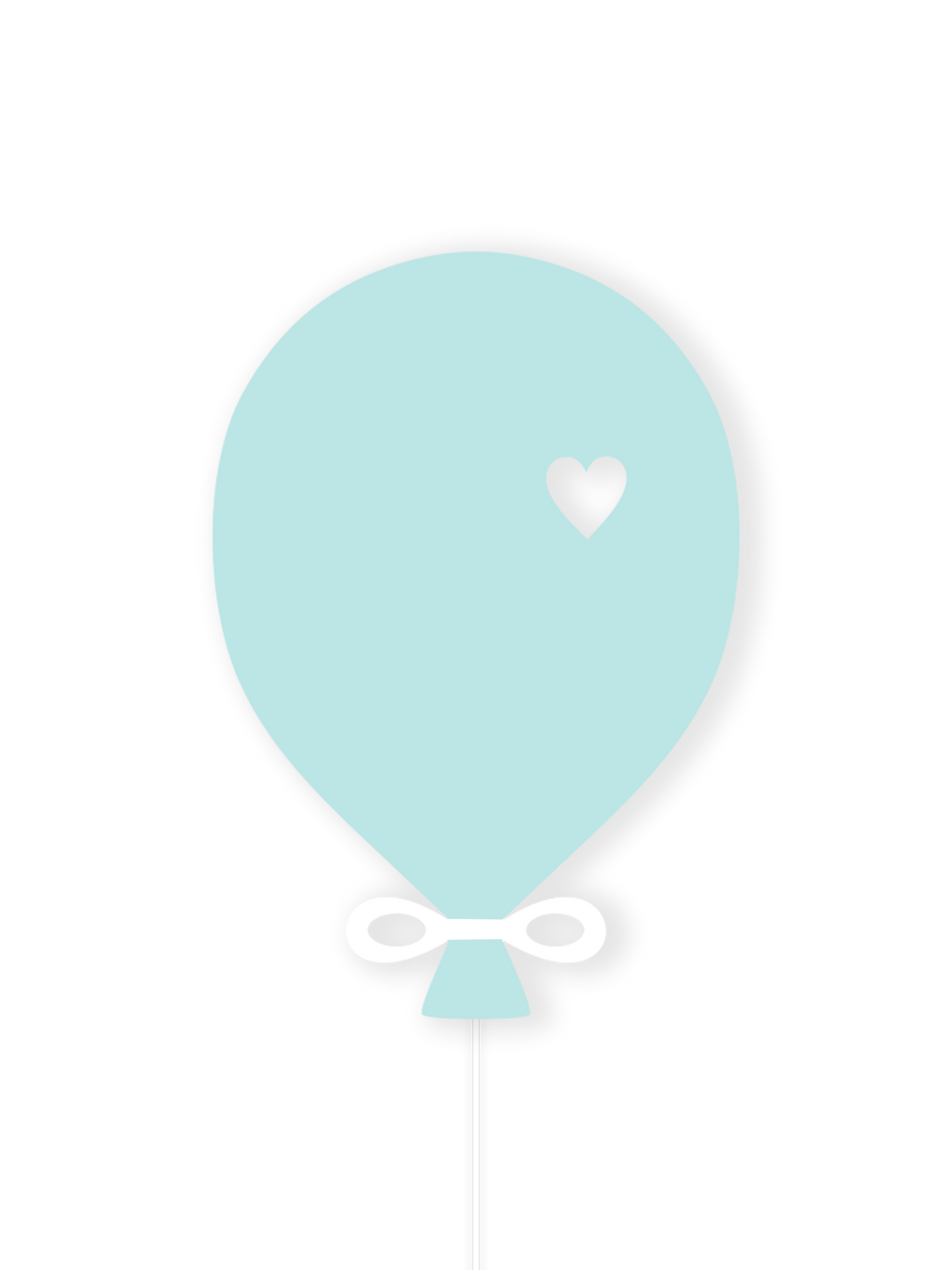 Ballon Minimalistische Kinderzimmer-Wandlampe – Dreamlight Kollektion