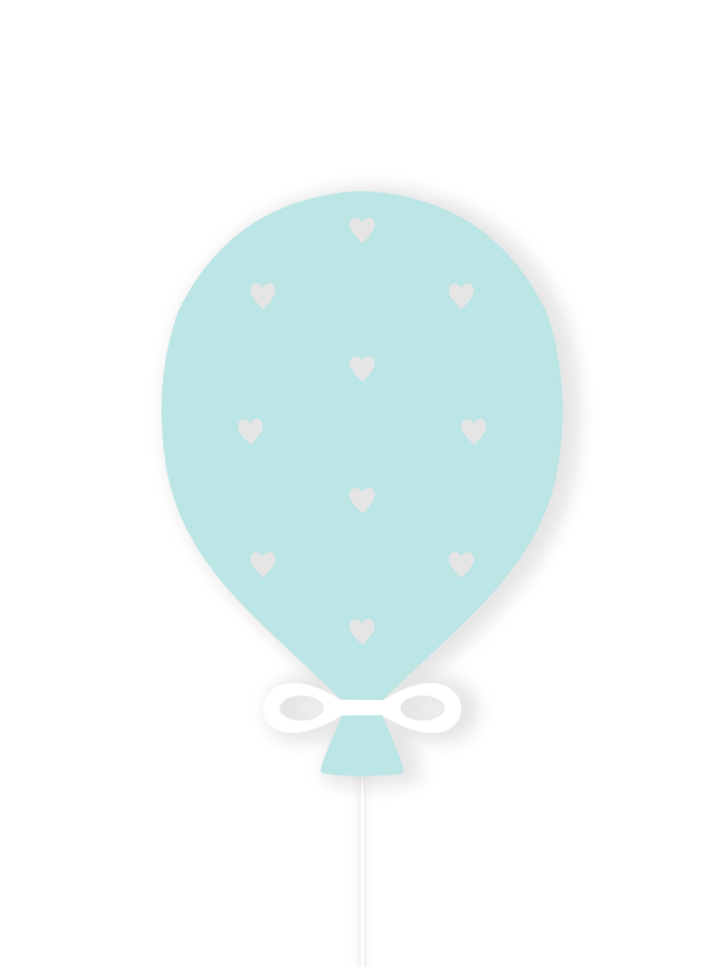 Ballonmuster Kinderzimmer-Wandlampe – Dreamlight Kollektion