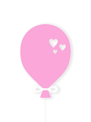 Ballon-Cluster-Wandleuchte für das Kinderzimmer – Dreamlight Collection