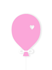 Ballon Minimalistische Kinderzimmer-Wandlampe – Dreamlight Kollektion