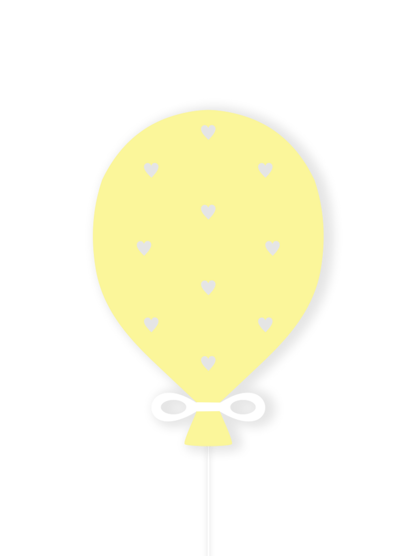 Ballonmuster Kinderzimmer-Wandlampe – Dreamlight Kollektion