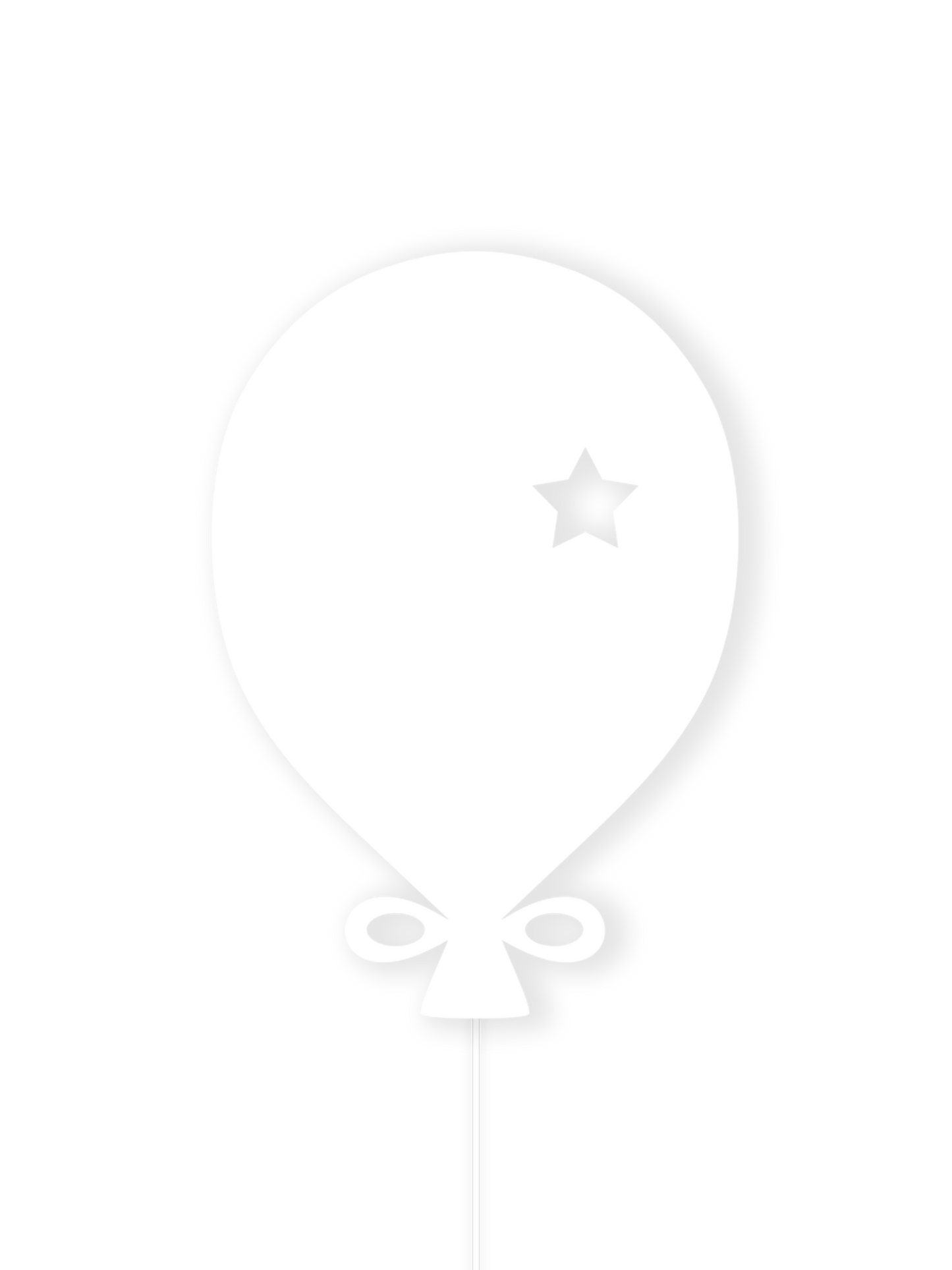 Ballon Minimalistische Kinderzimmer-Wandlampe – Dreamlight Kollektion