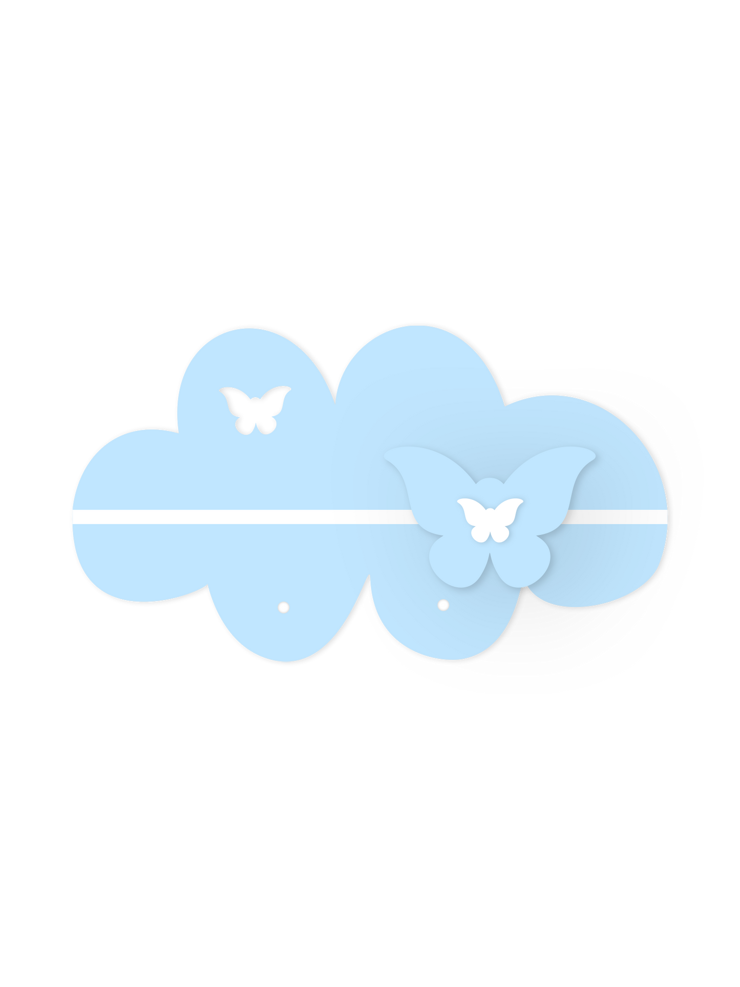 Dream Cloud Wall Shelf – Nursery Decor