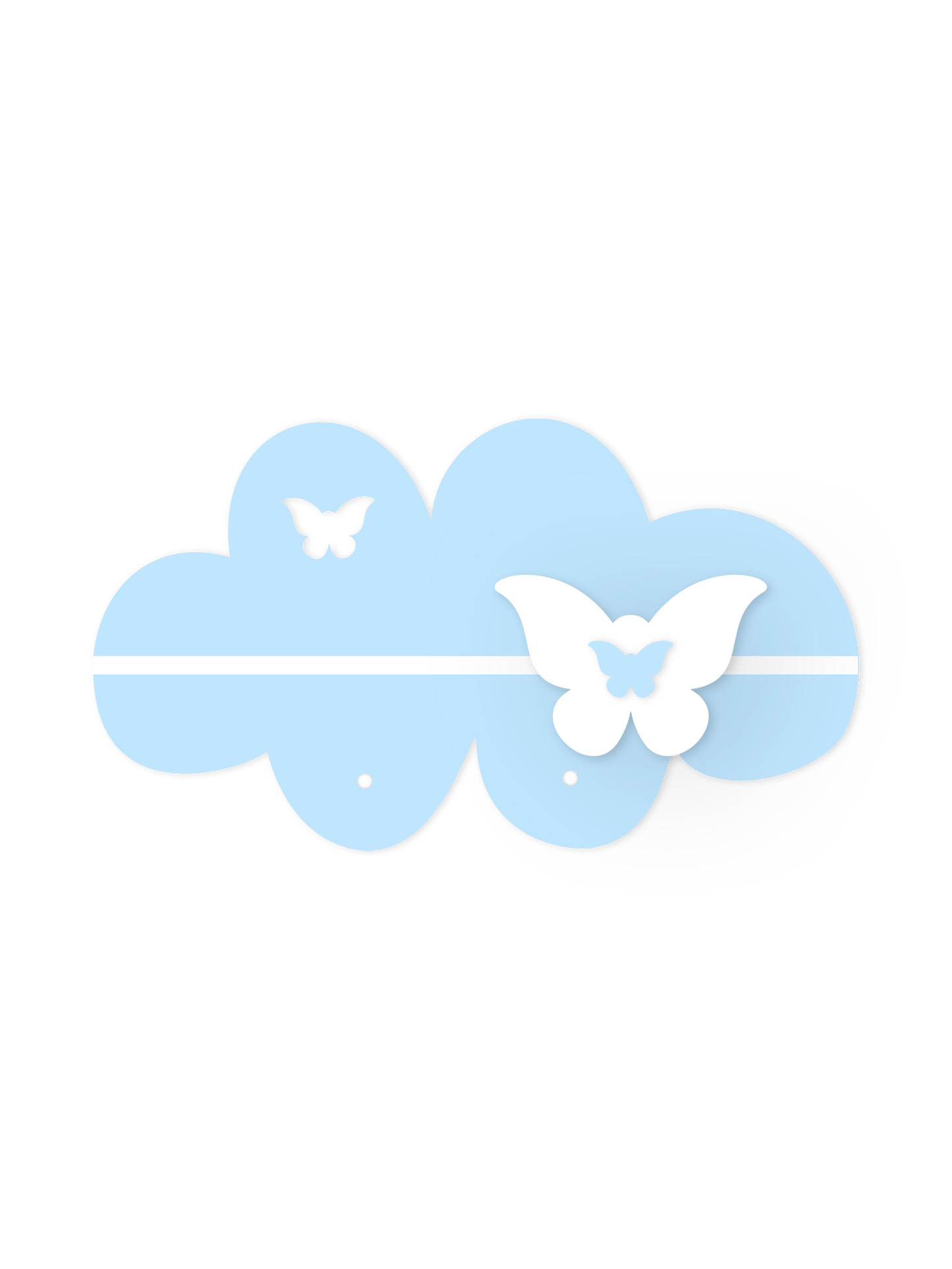 Dream Cloud Wall Shelf – Nursery Decor
