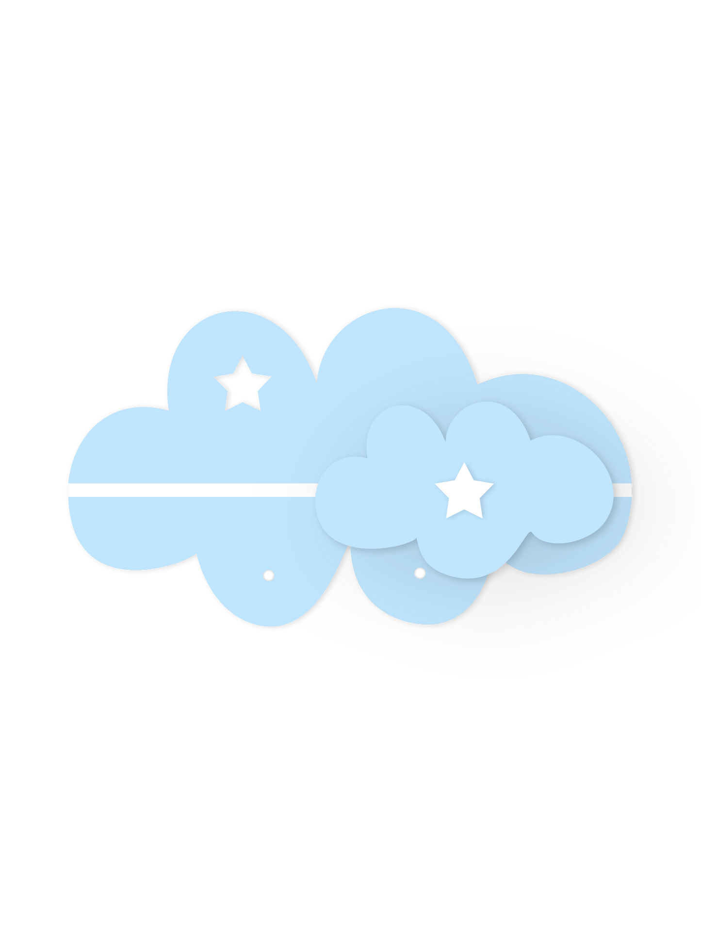 Dream Cloud Wall Shelf – Nursery Decor