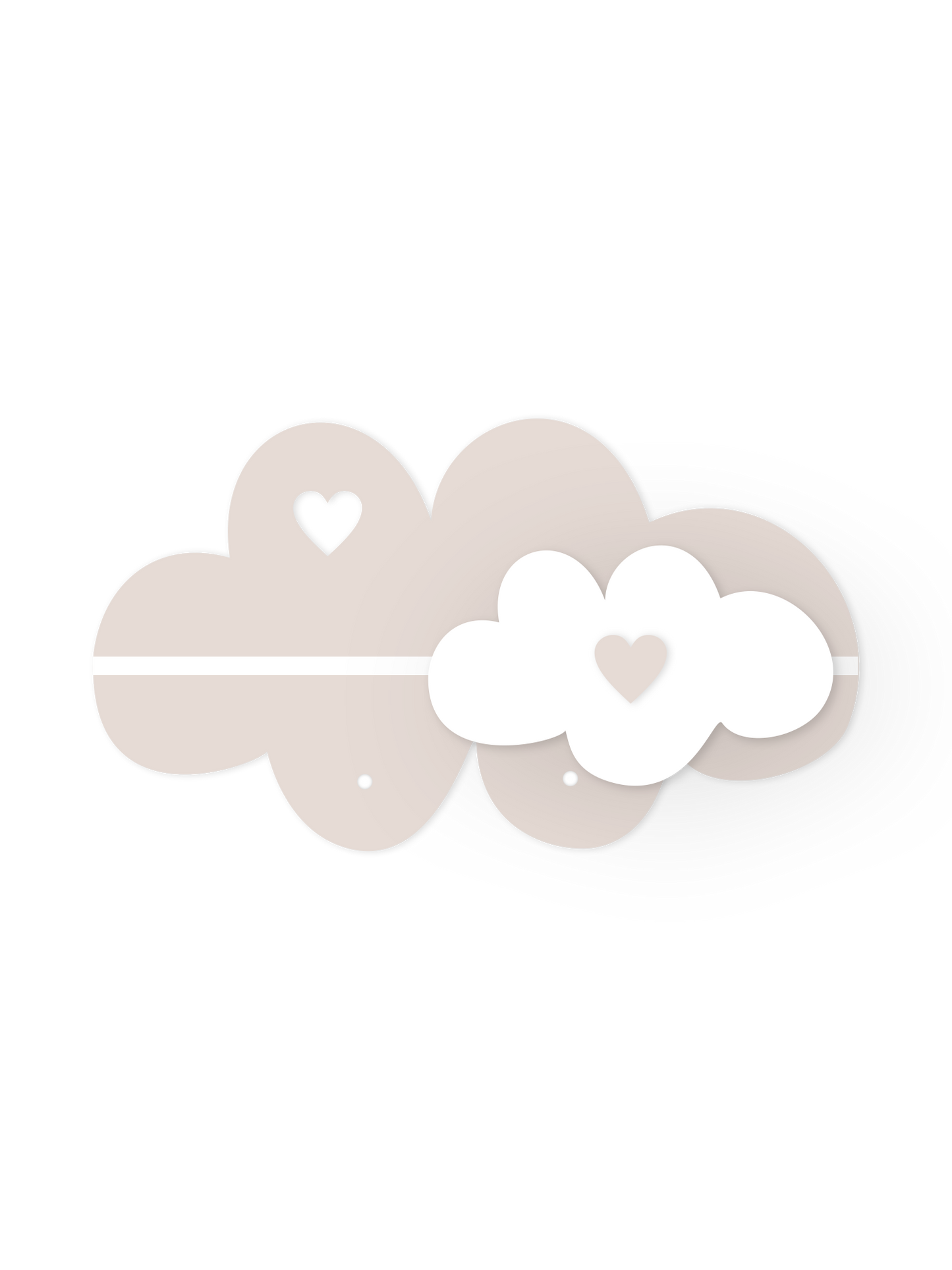 Dream Cloud Wall Shelf – Nursery Decor