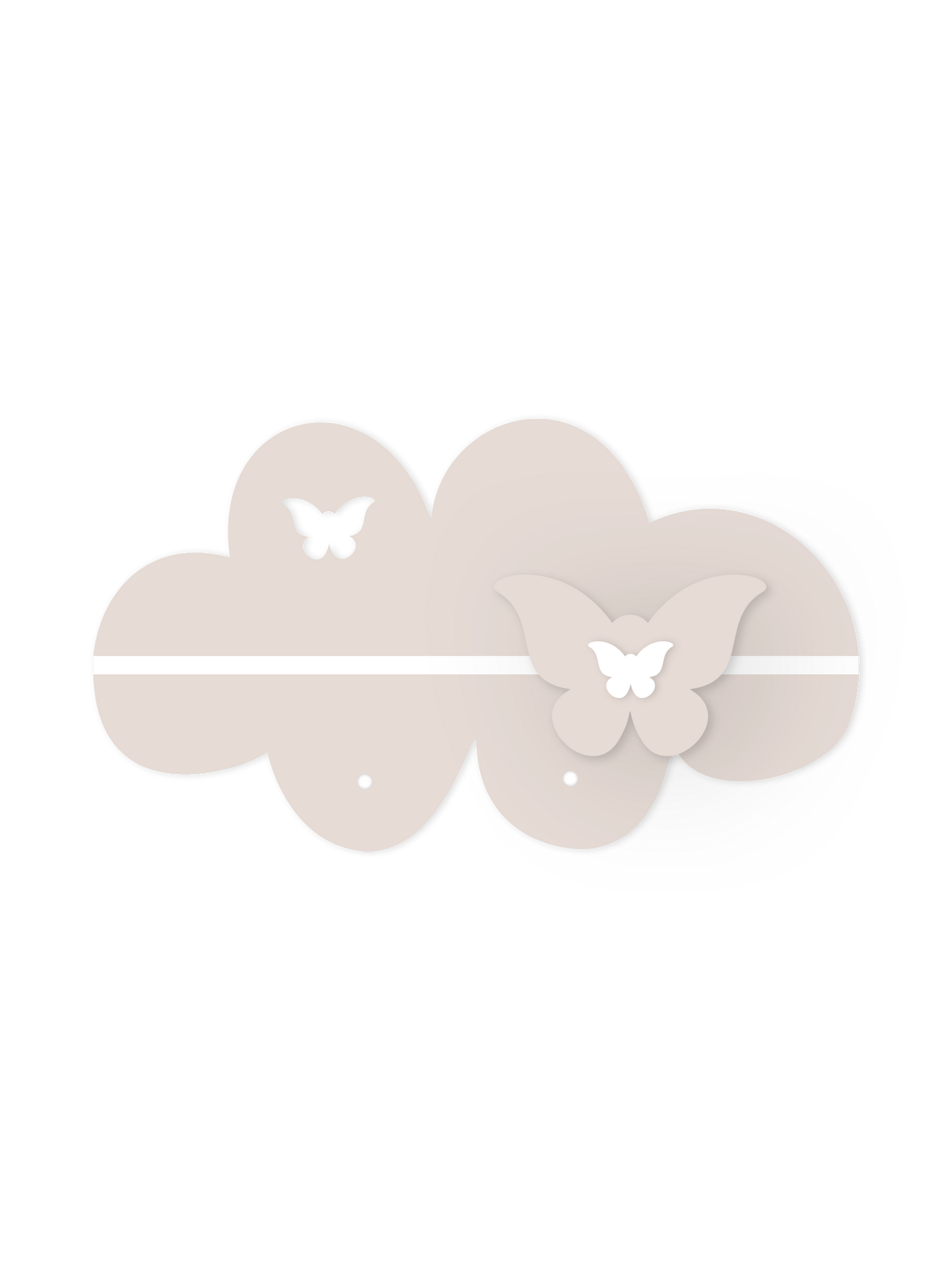 Dream Cloud Wall Shelf – Nursery Decor