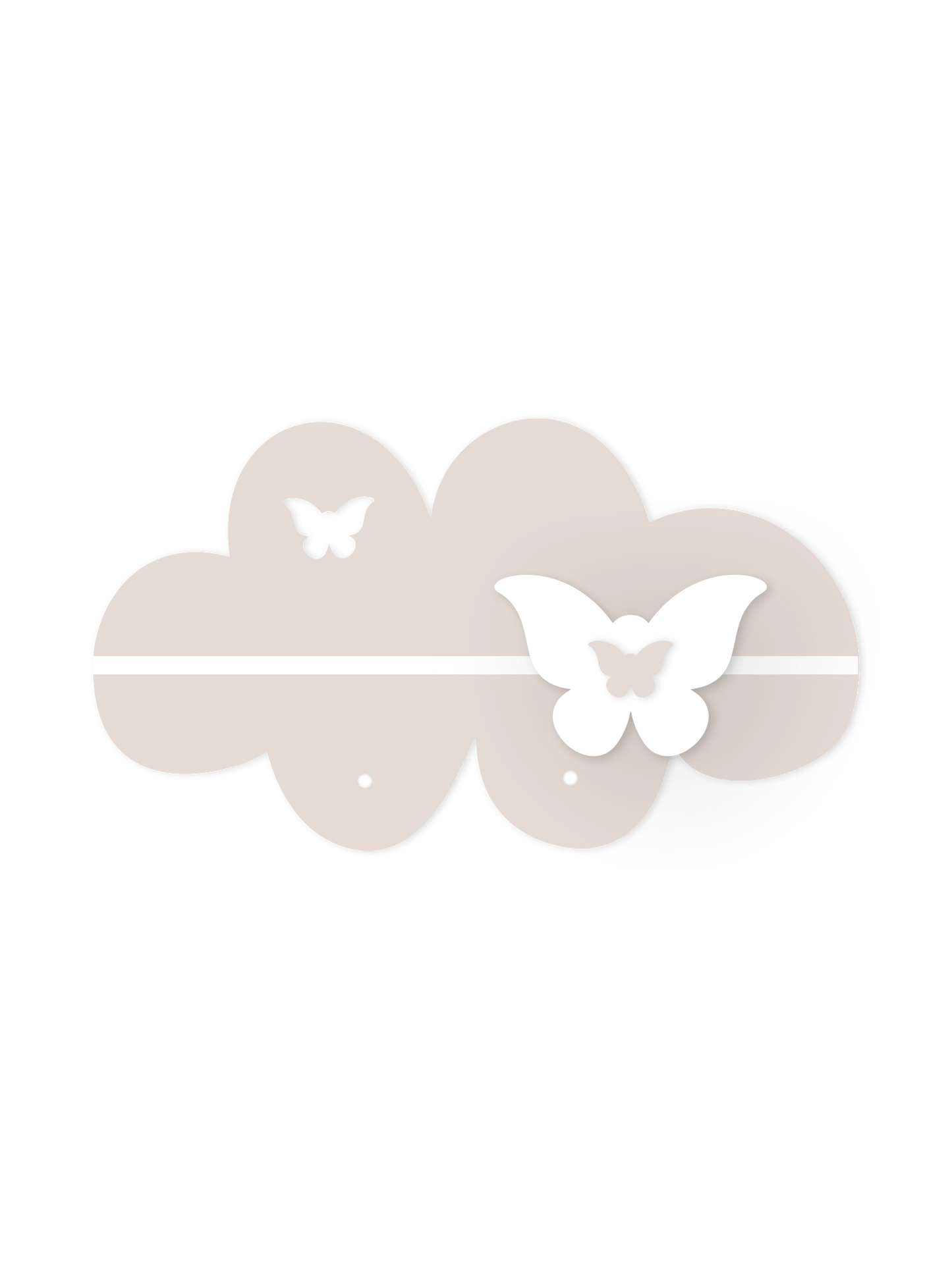 Dream Cloud Wall Shelf – Nursery Decor
