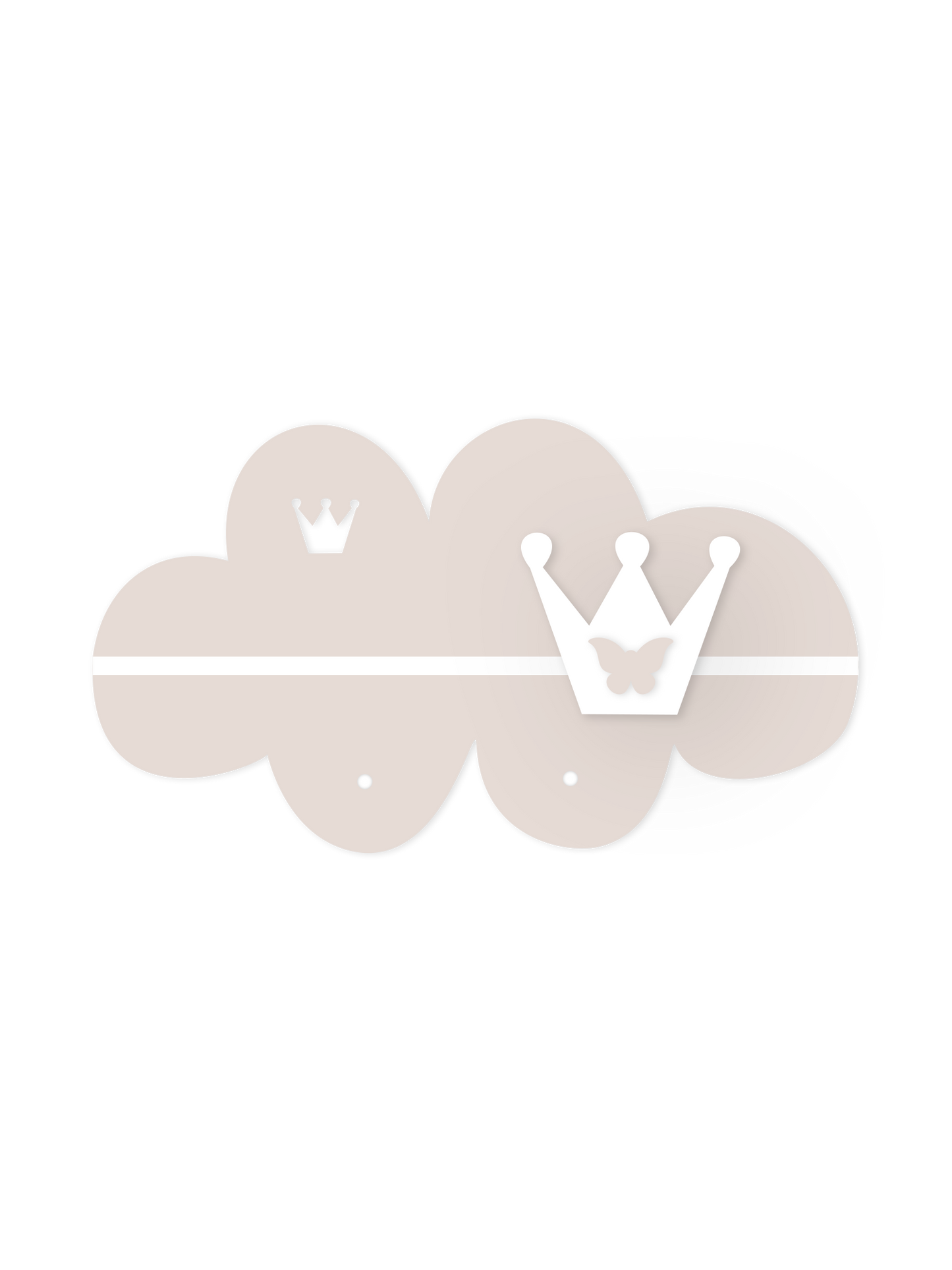 Dream Cloud Wall Shelf – Nursery Decor