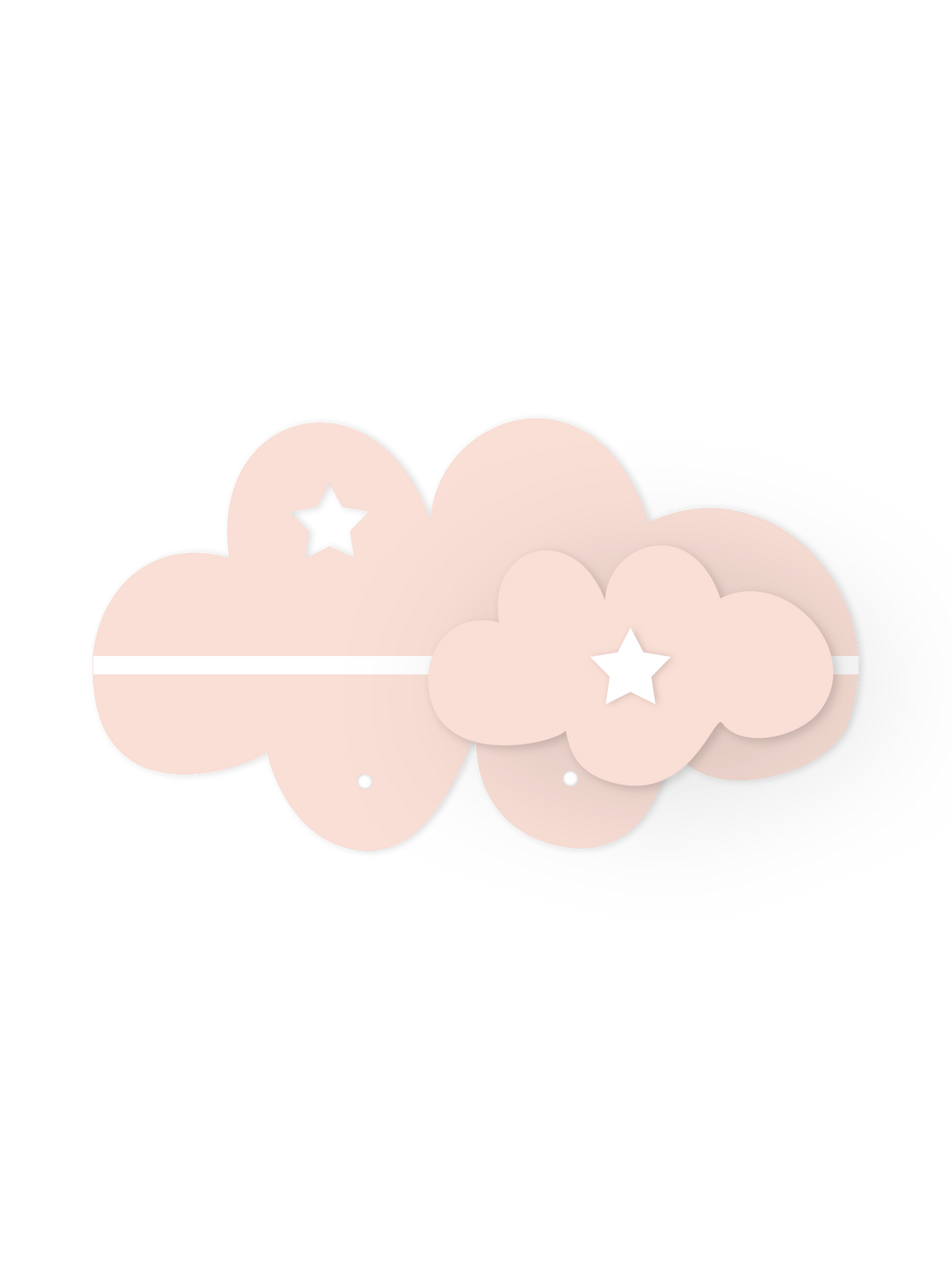 Dream Cloud Wall Shelf – Nursery Decor