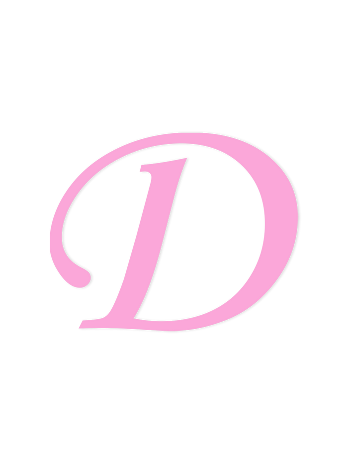 Wooden Letter D – Nursery Wall Letter