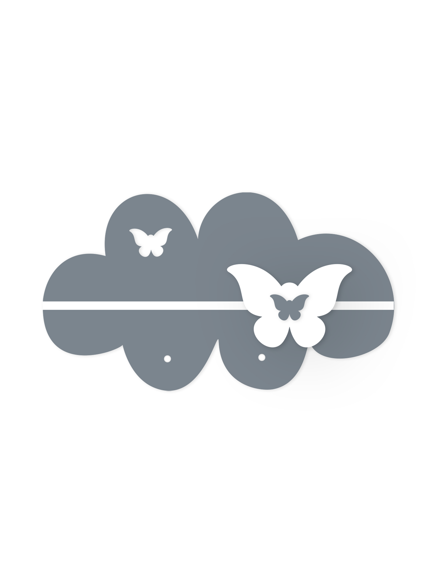 Dream Cloud Wall Shelf – Nursery Decor