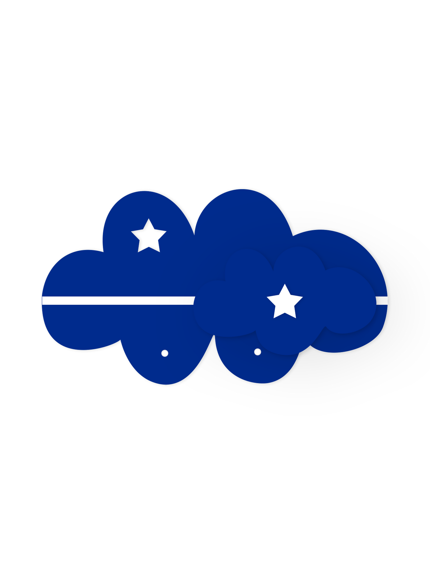 Dream Cloud Wall Shelf – Nursery Decor