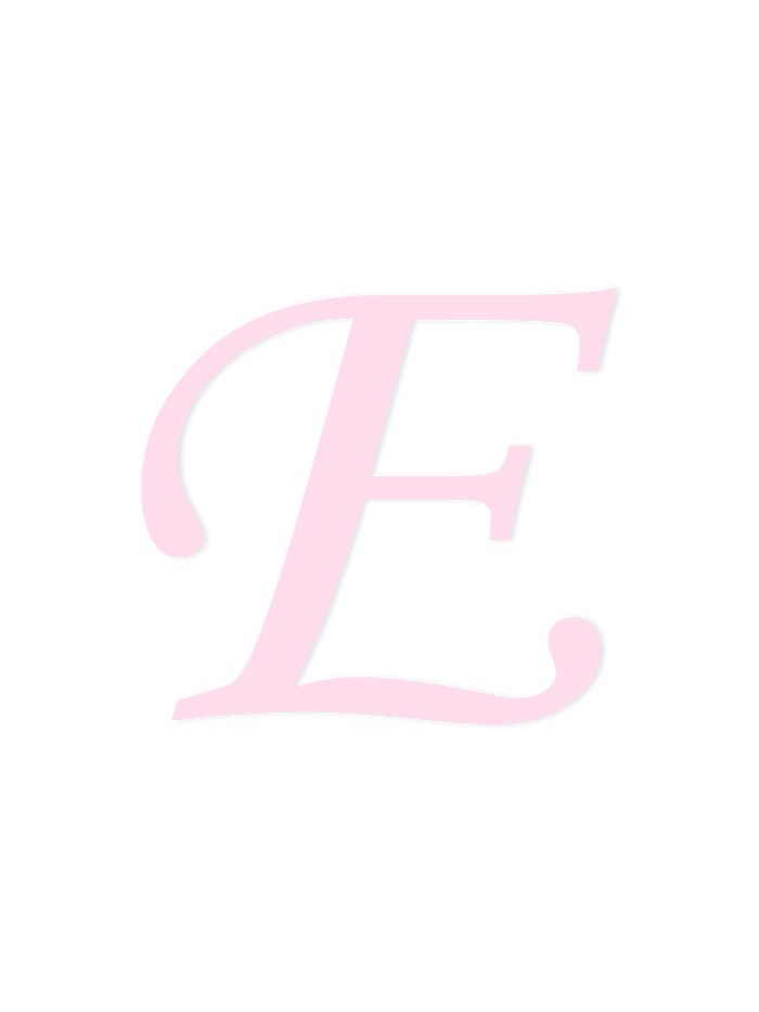 Wooden Letter E – Nursery Wall Letter