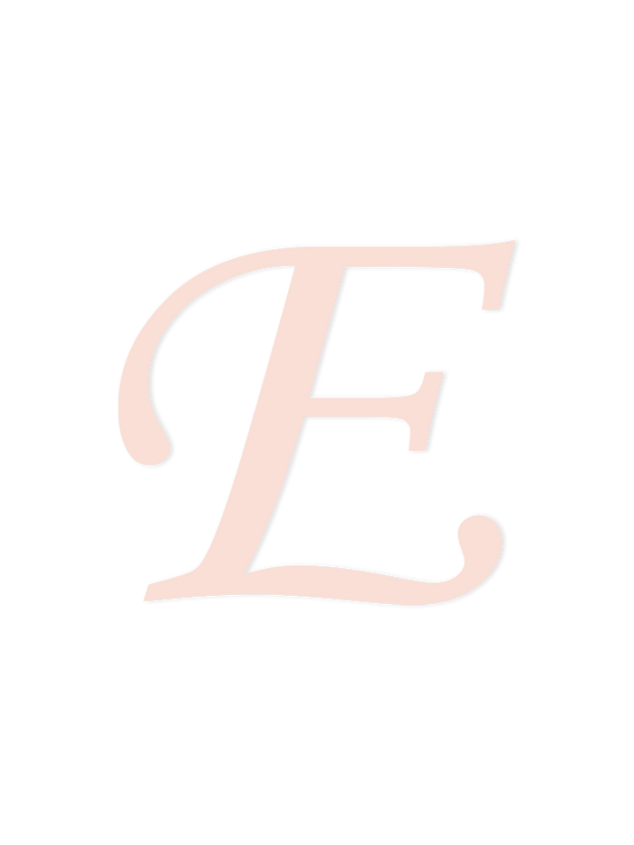 Wooden Letter E – Nursery Wall Letter