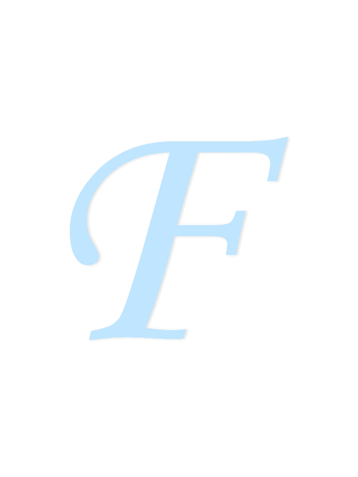 Wooden Letter F – Nursery Wall Letter
