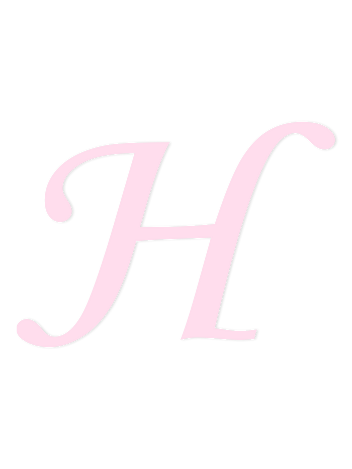 Wooden Letter H – Nursery Wall Letter