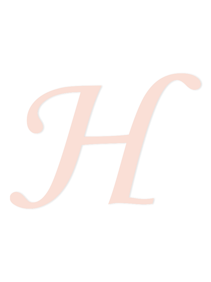 Wooden Letter H – Nursery Wall Letter