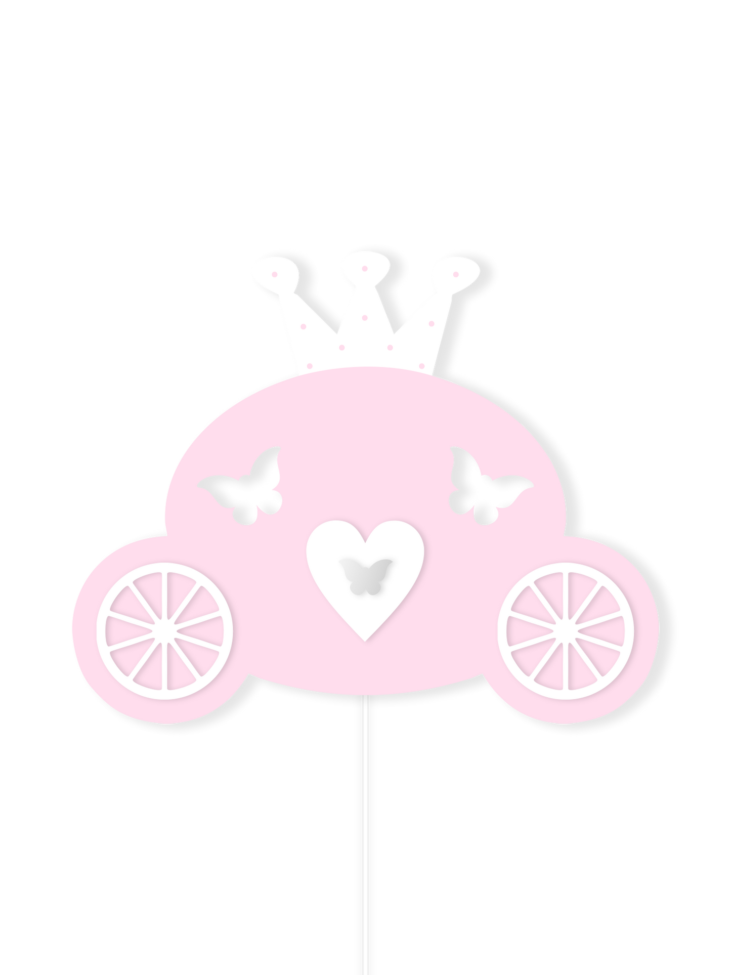Prinzessinnenkutschen-Wandlampe fürs Kinderzimmer – Dreamlight Collection