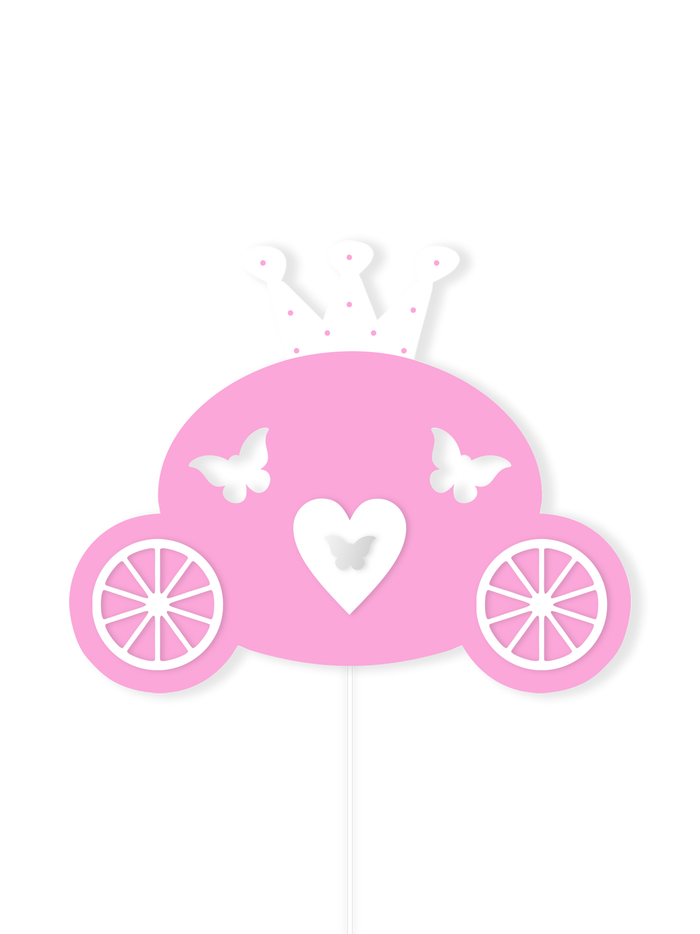 Prinzessinnenkutschen-Wandlampe fürs Kinderzimmer – Dreamlight Collection
