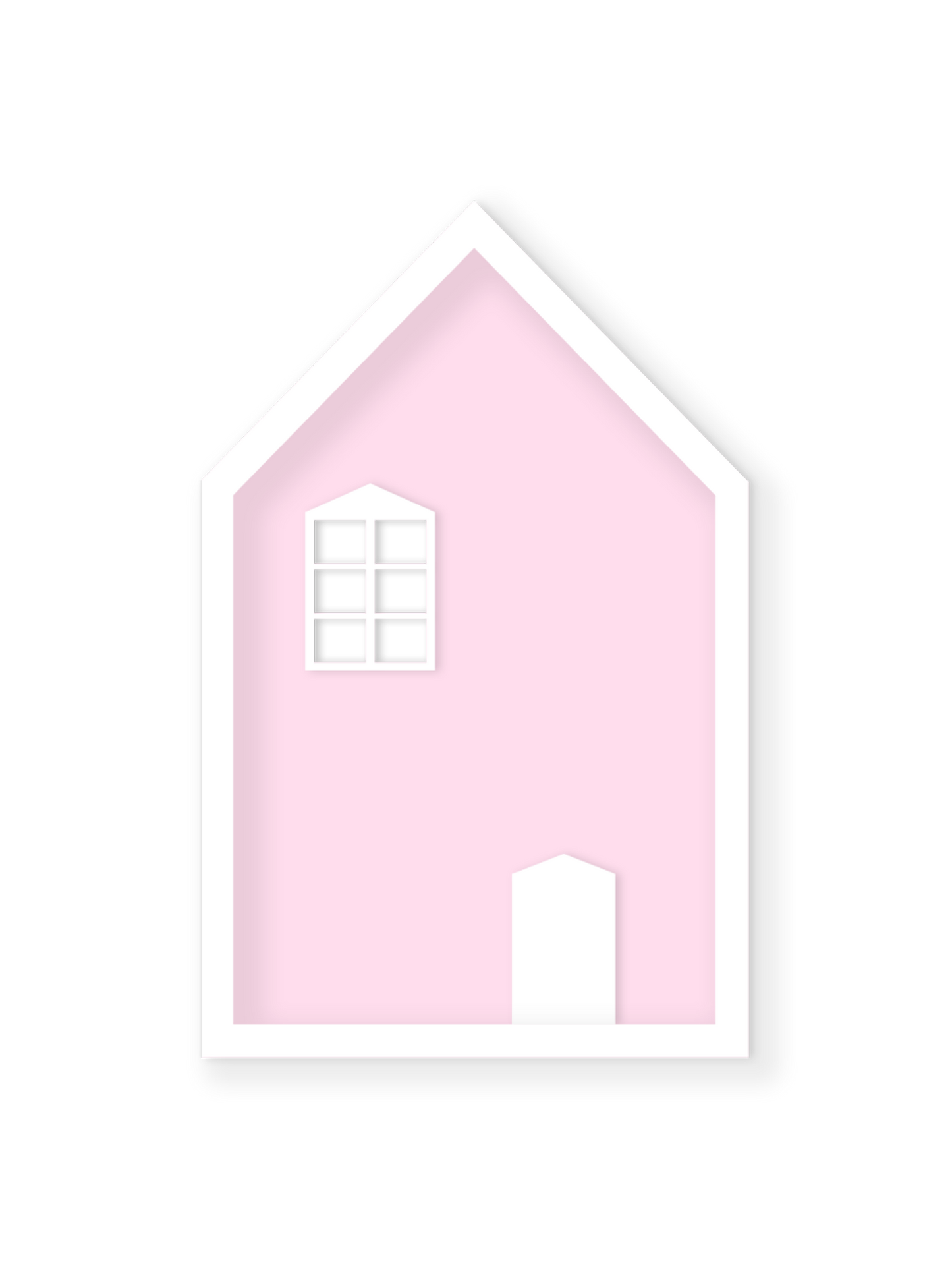 Haus-Wandregal – Kinderzimmerdeko