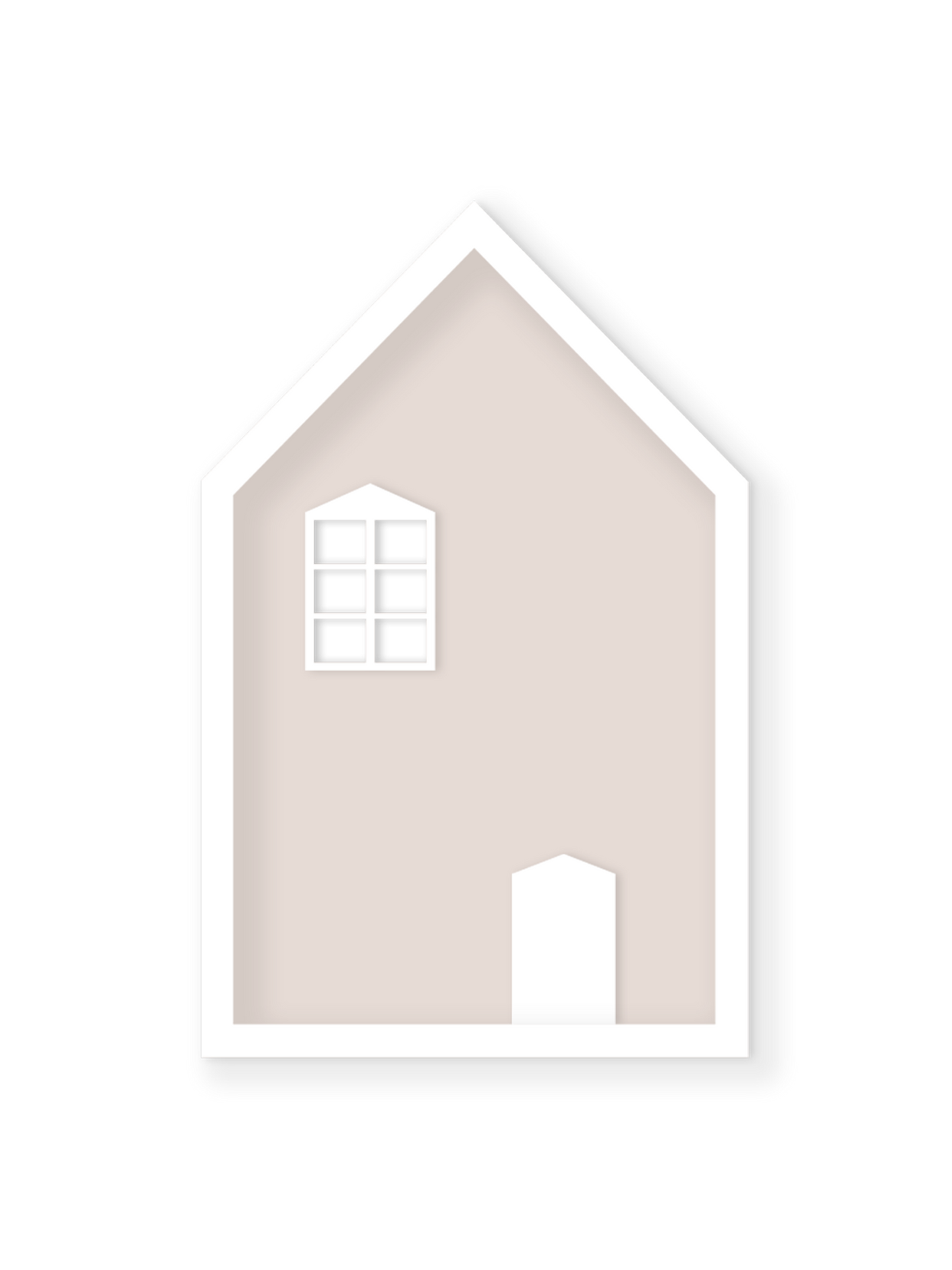 Haus-Wandregal – Kinderzimmerdeko