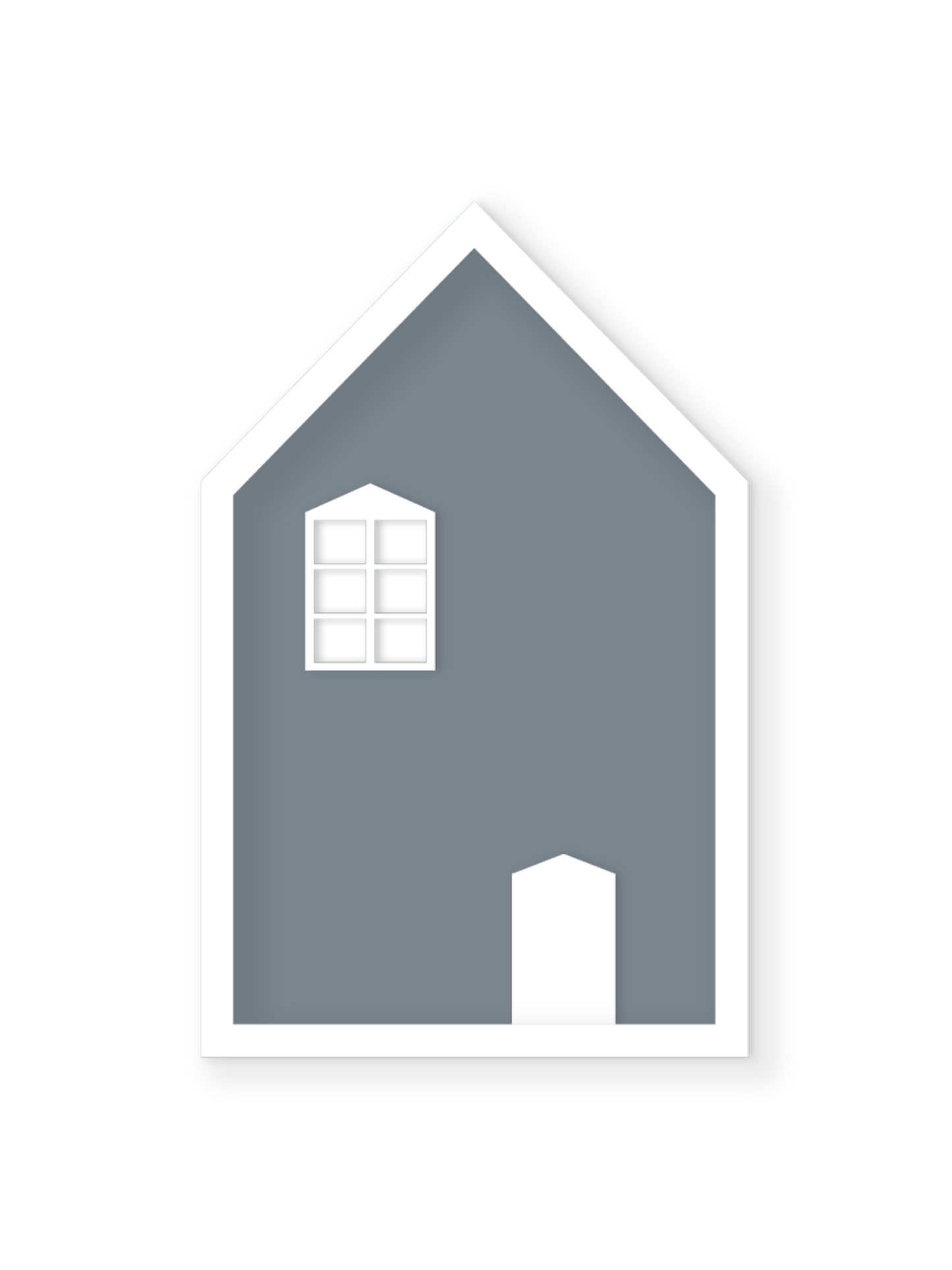 Haus-Wandregal – Kinderzimmerdeko