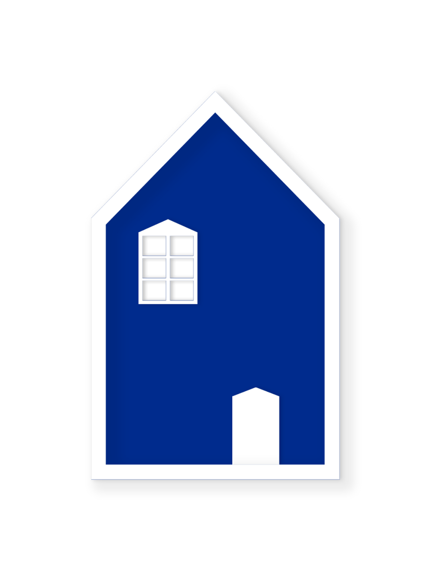 Haus-Wandregal – Kinderzimmerdeko