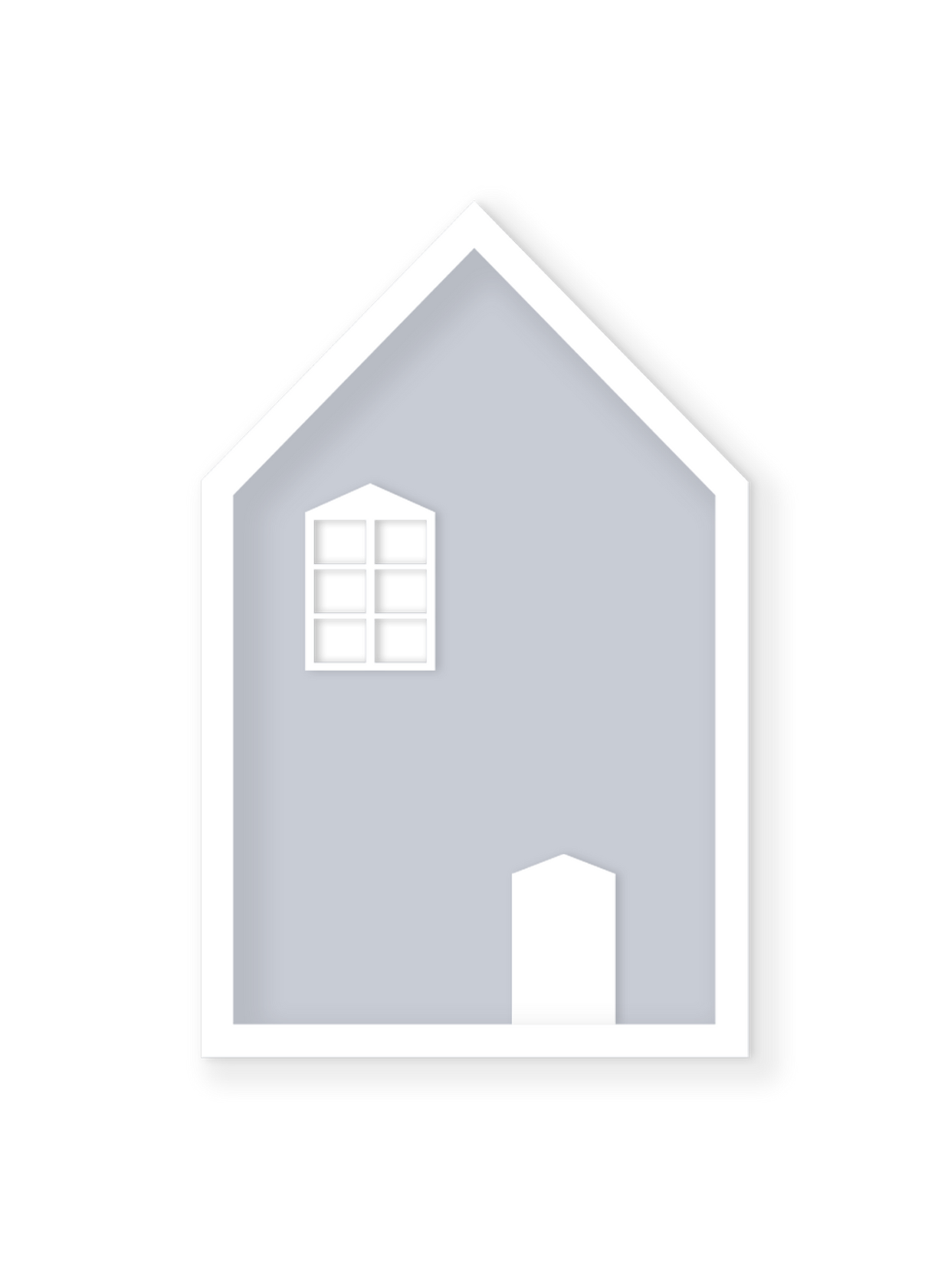 Haus-Wandregal – Kinderzimmerdeko