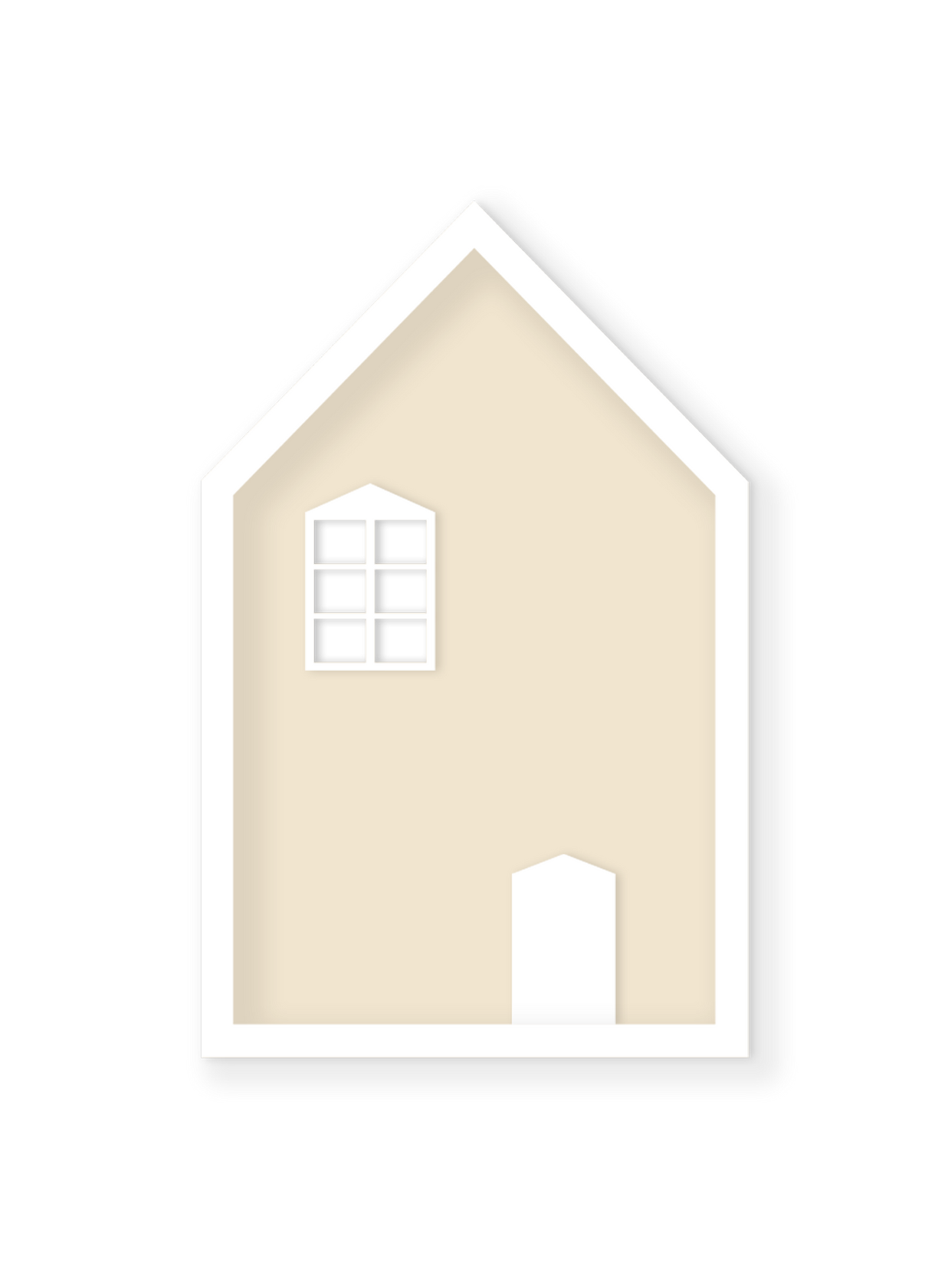 Haus-Wandregal – Kinderzimmerdeko