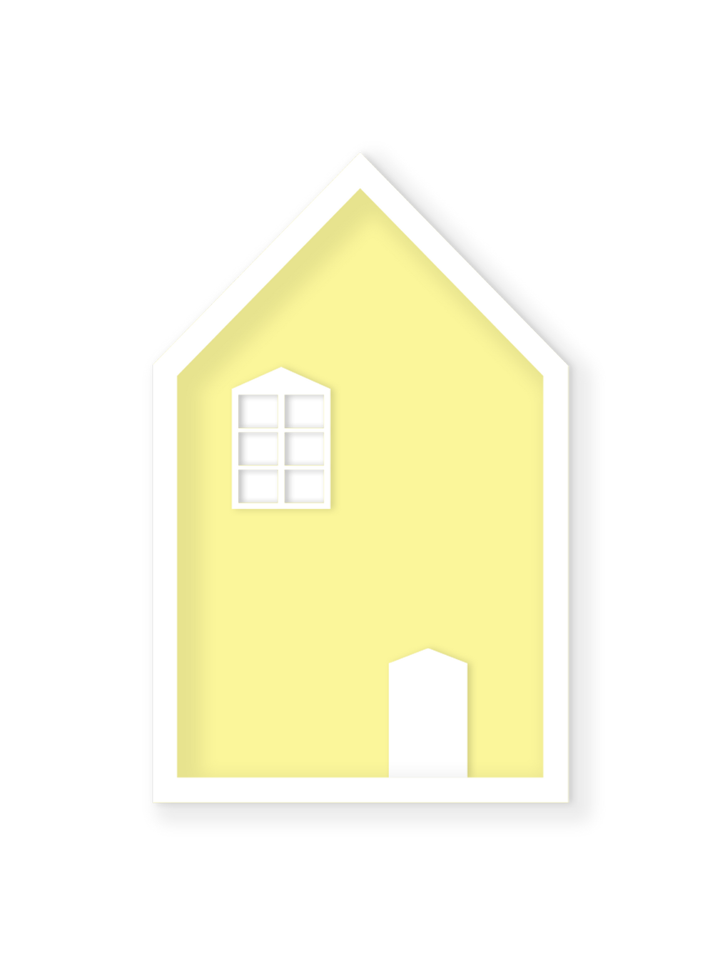 Haus-Wandregal – Kinderzimmerdeko
