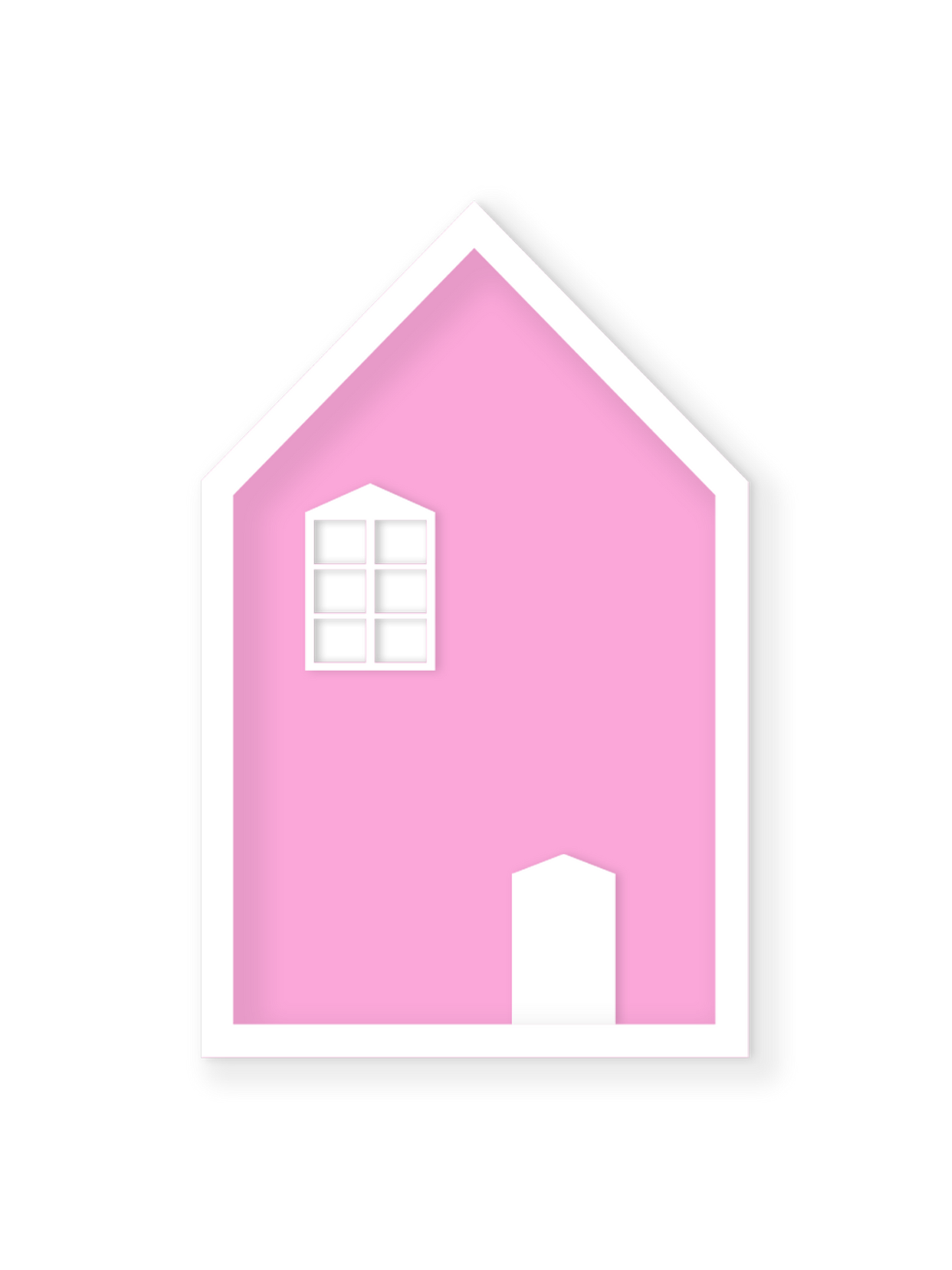 Haus-Wandregal – Kinderzimmerdeko