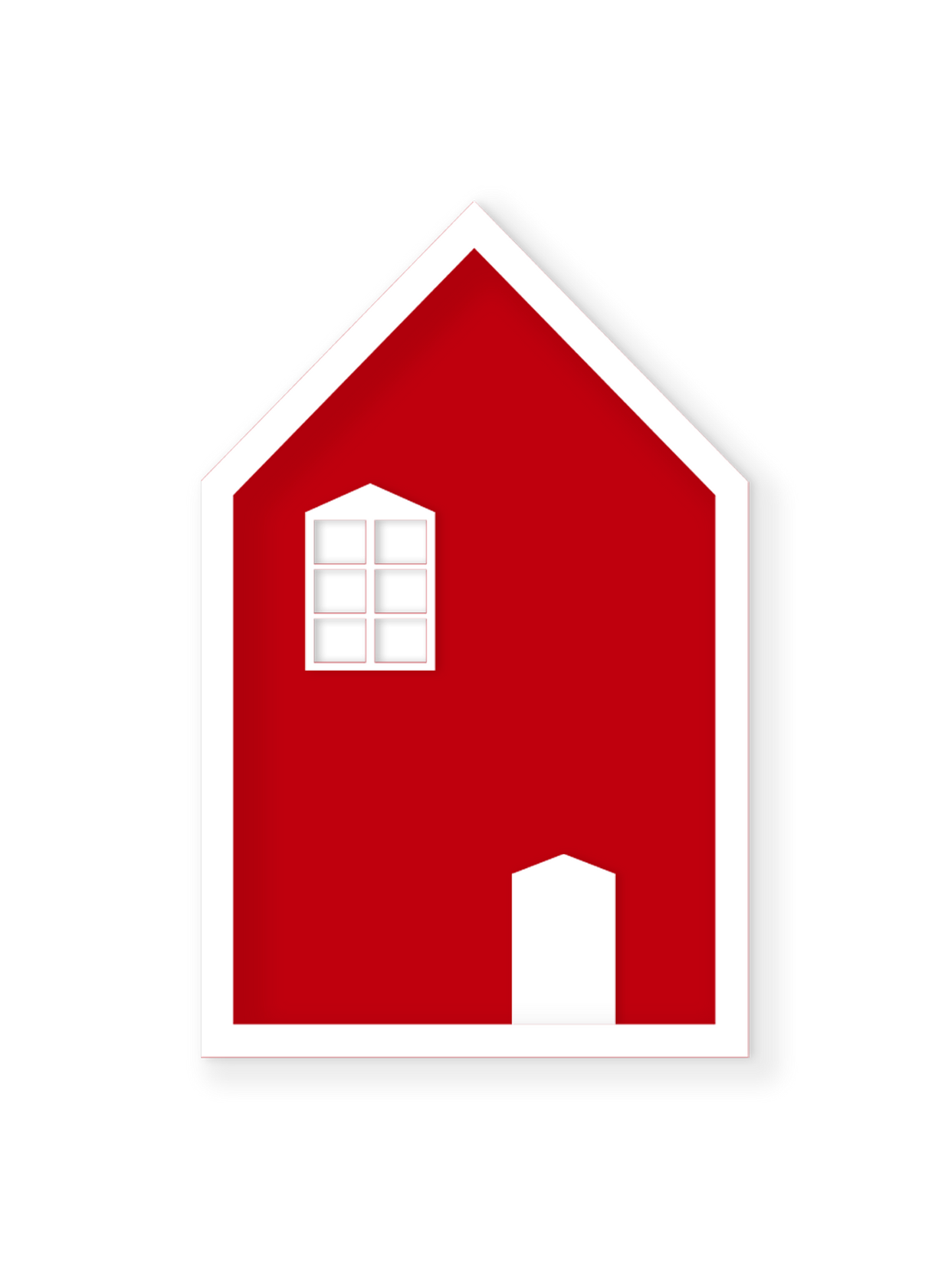 Haus-Wandregal – Kinderzimmerdeko
