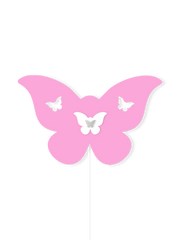 Schmetterlings-Wandlampe fürs Kinderzimmer – Dreamlight Kollektion