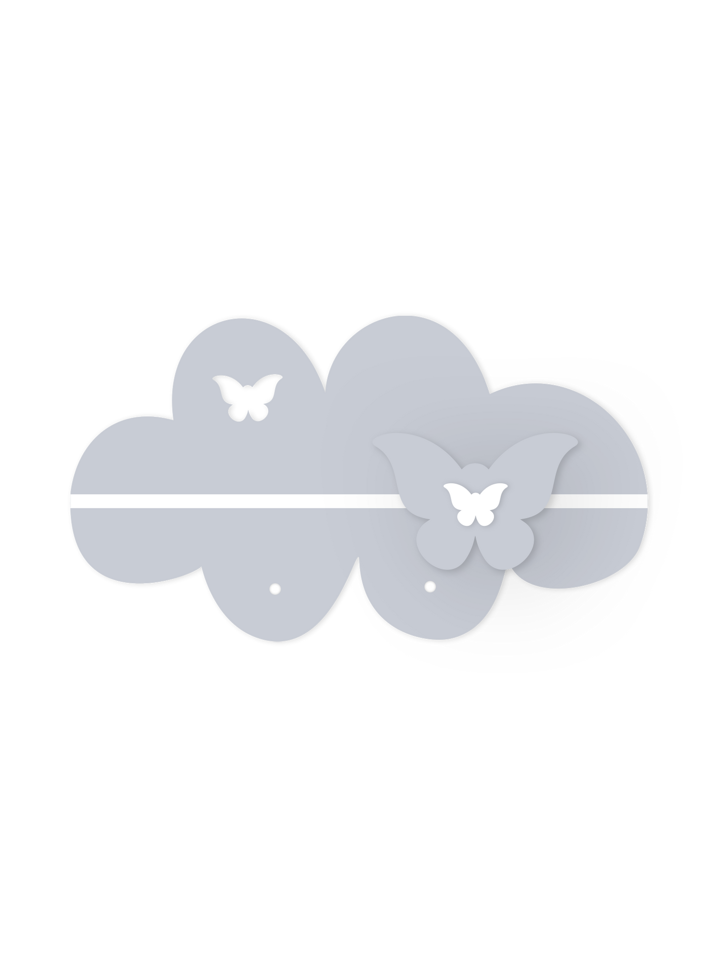 Dream Cloud Wall Shelf – Nursery Decor
