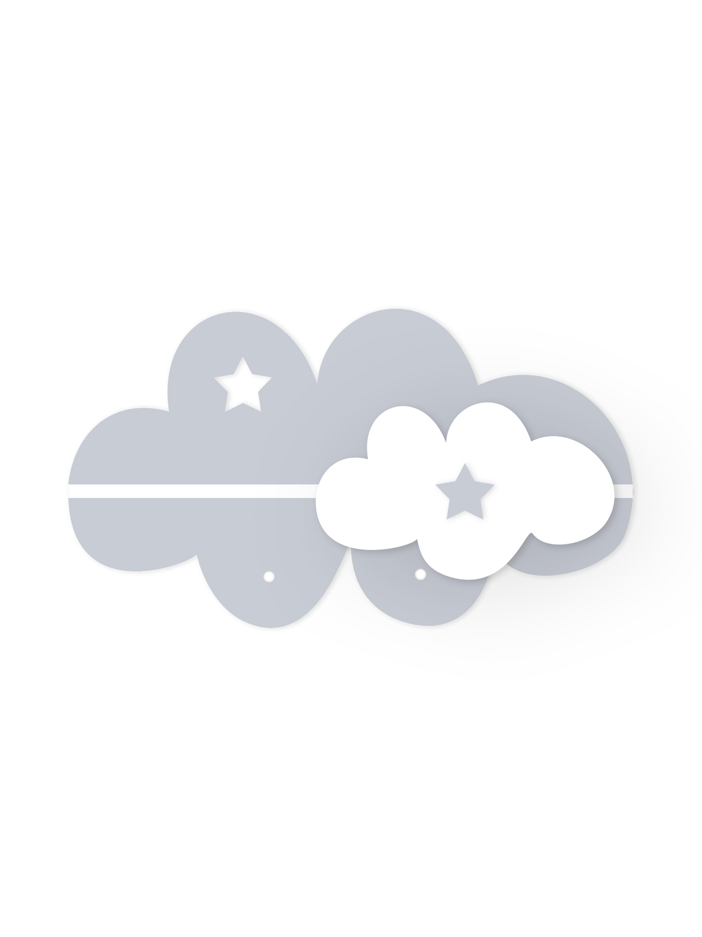 Dream Cloud Wall Shelf – Nursery Decor