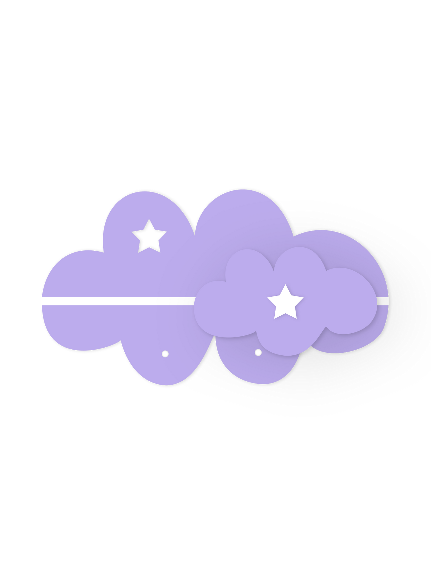Dream Cloud Wall Shelf – Nursery Decor