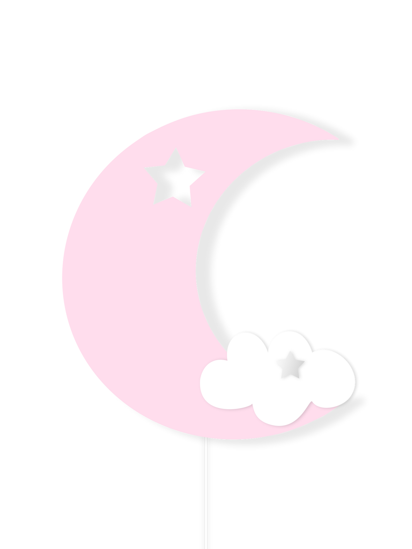 Crescent Moon Nursery Wall Lamp – Classic – Dreamlight Collection